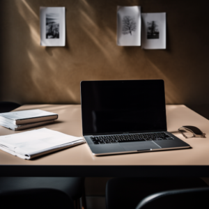 1_a_minimalistic_image_of_a_laptop_on_c57beb63-f8f9-4830-8b2b-8d0eae2e7416